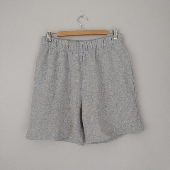 Brunette the Label Best Friend Shorty Classic Grey Cotton Size Large / XL - Picture 4 of 14